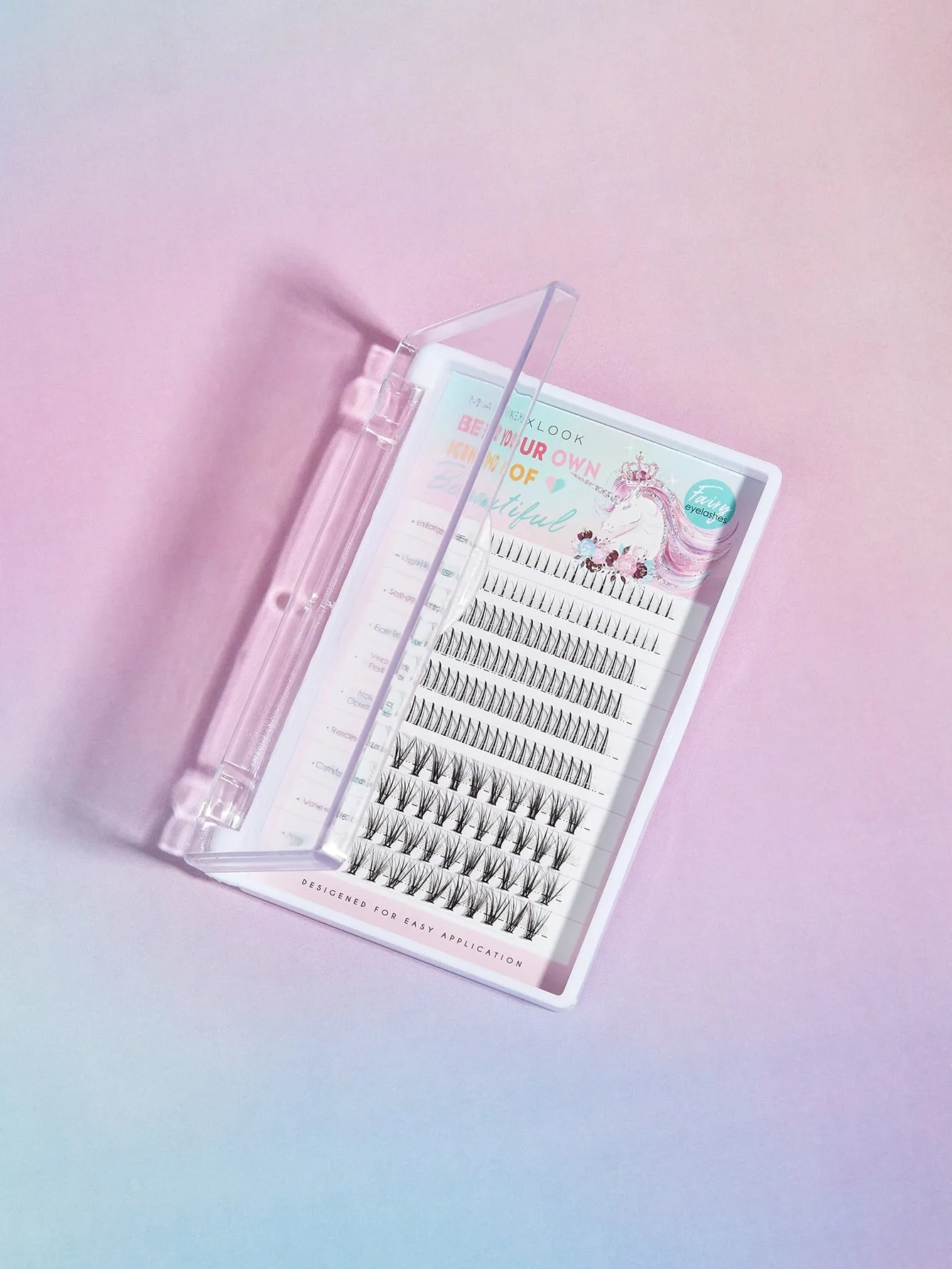 1box Mixed Individual False Eyelashes