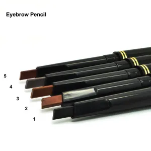 1pc Hot Sale Waterproof Longlasting Makeup Black Brown Eyebrow Pencil