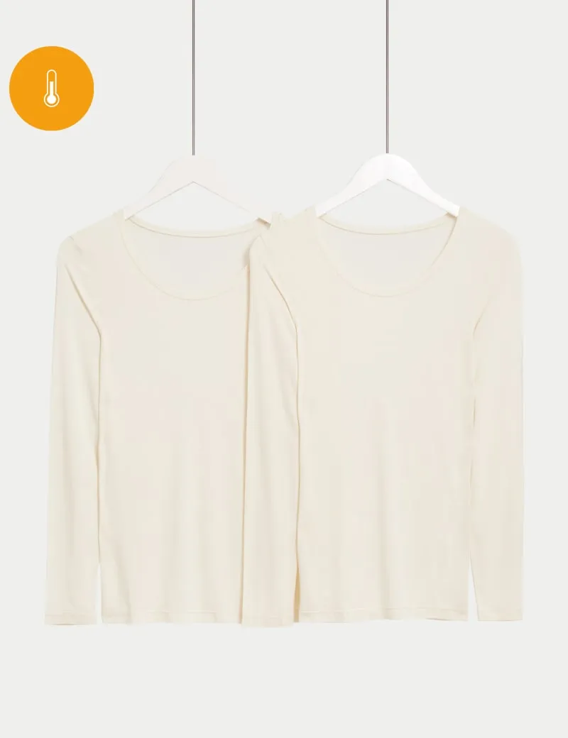 2pk Heatgen Thermal Long Sleeve Tops