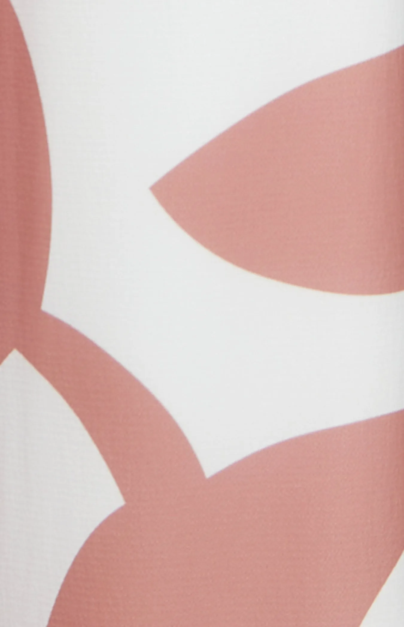Abstract Contrast Print Set with Top & Pants