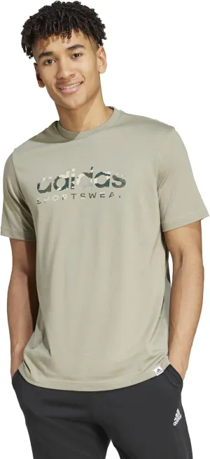 adidas Men's Camouflage Linear Graphic T-Shirt