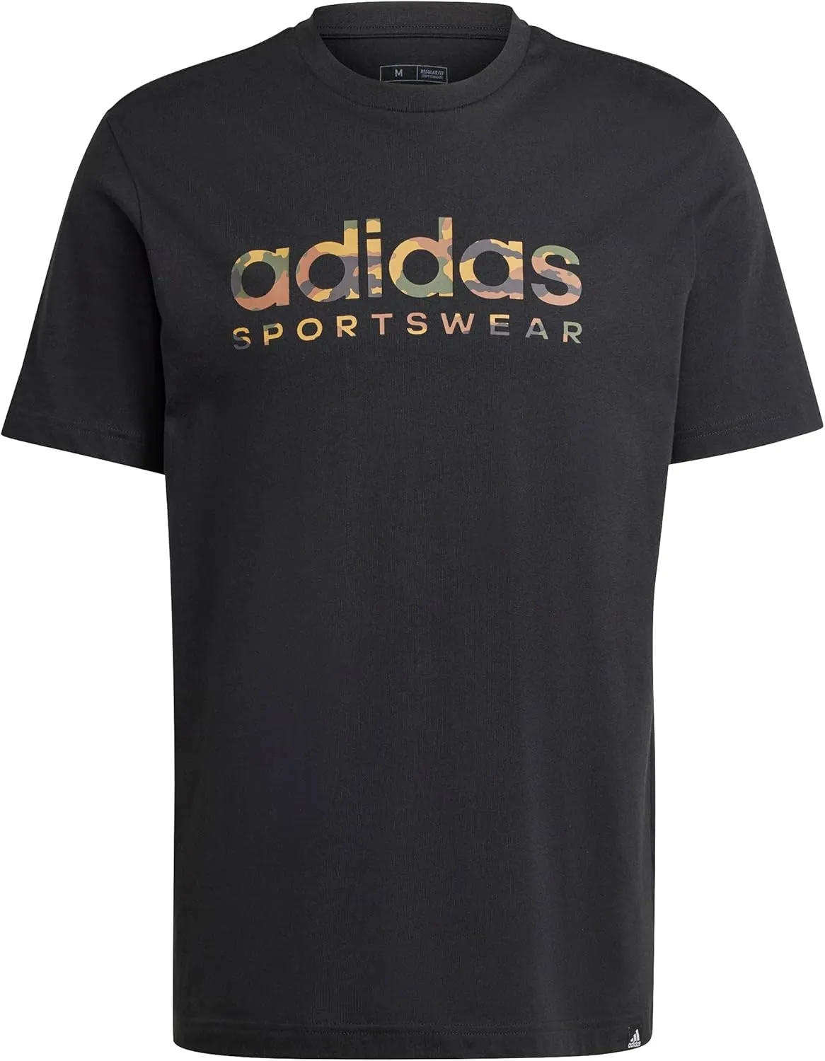 adidas Men's Camouflage Linear Graphic T-Shirt