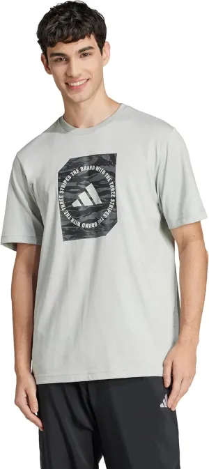 adidas Men's Camouflage Shape Graphic T-Shirt