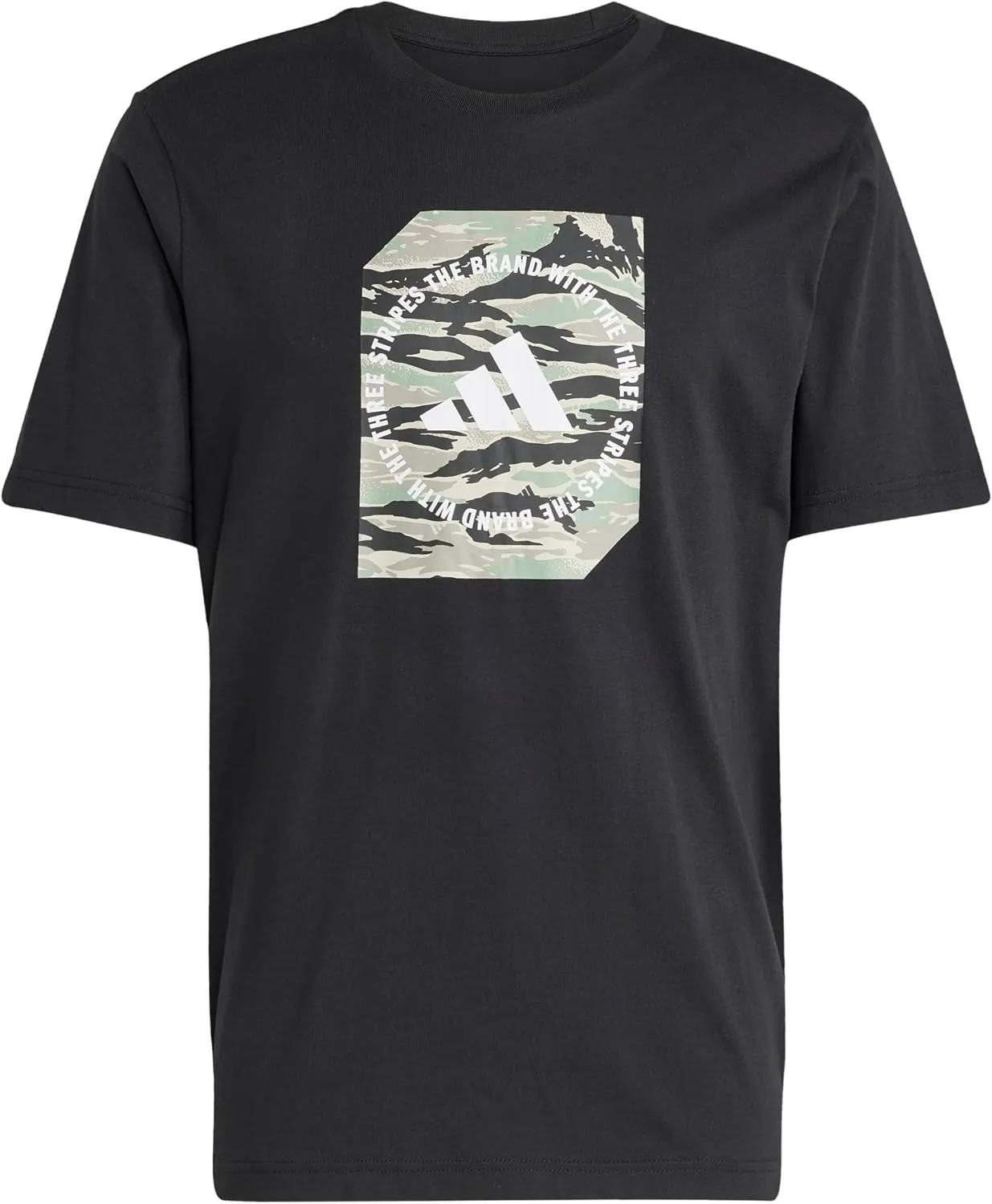 adidas Men's Camouflage Shape Graphic T-Shirt
