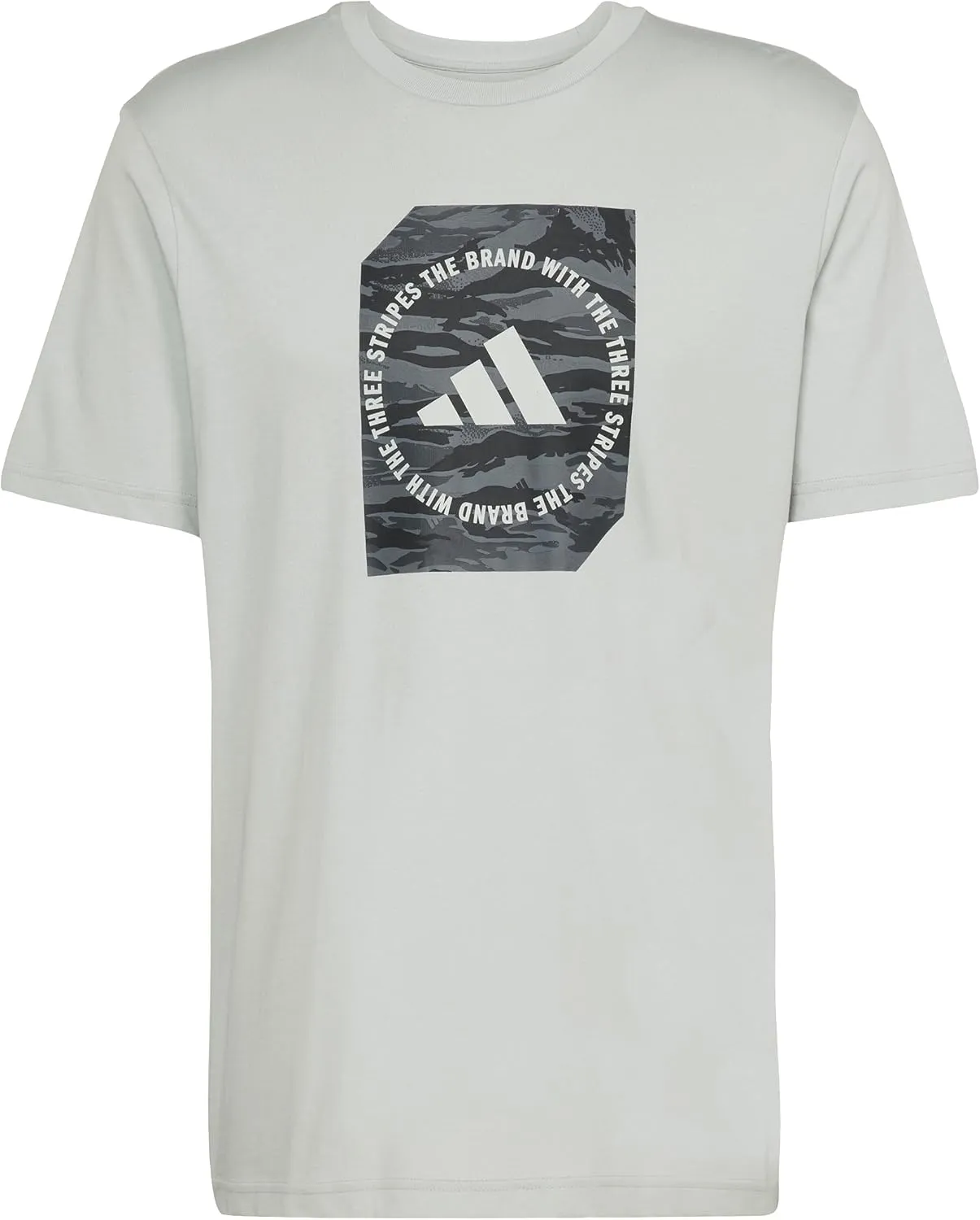 adidas Men's Camouflage Shape Graphic T-Shirt