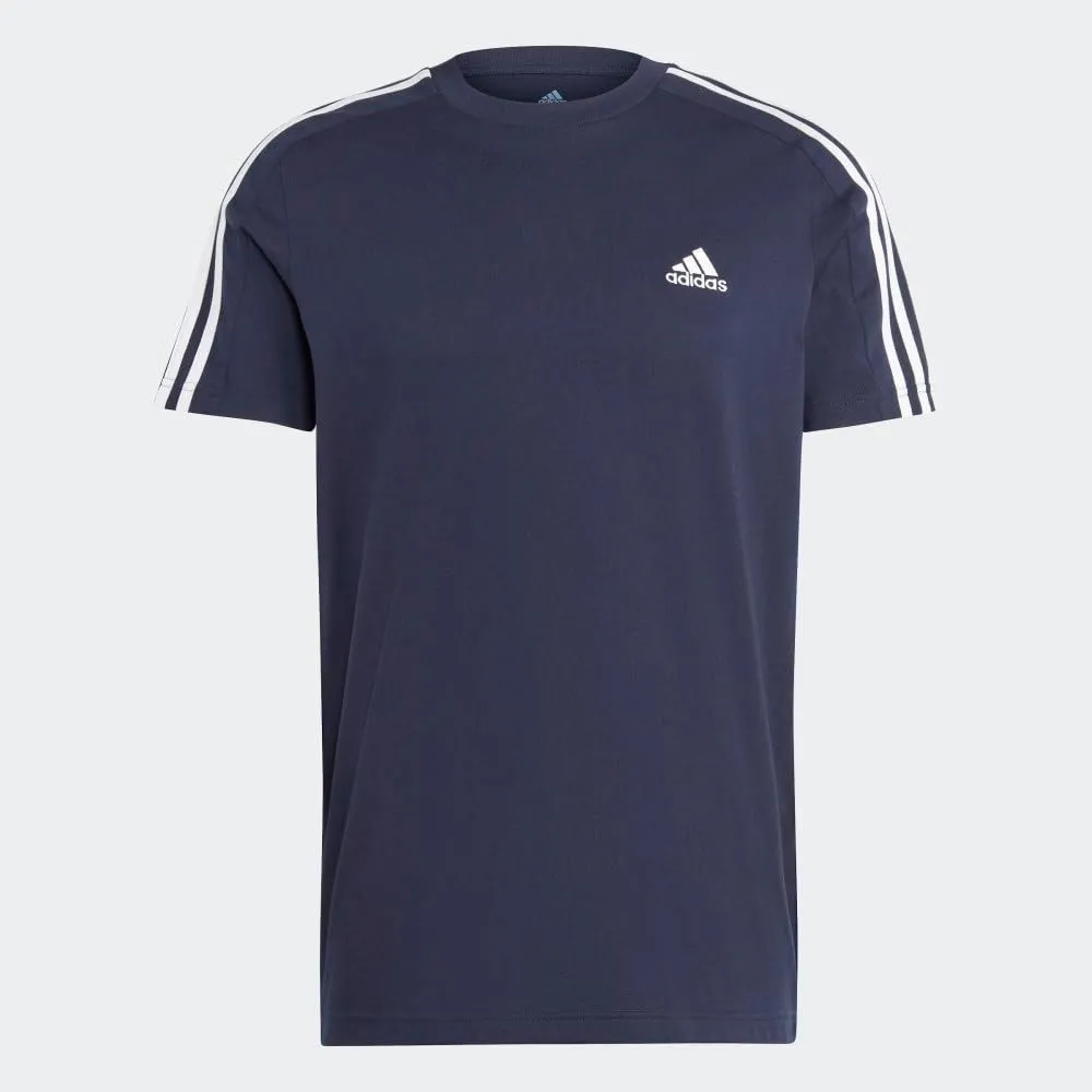 adidas Men's Essentials Single Jersey 3-Stripes T-Shirt