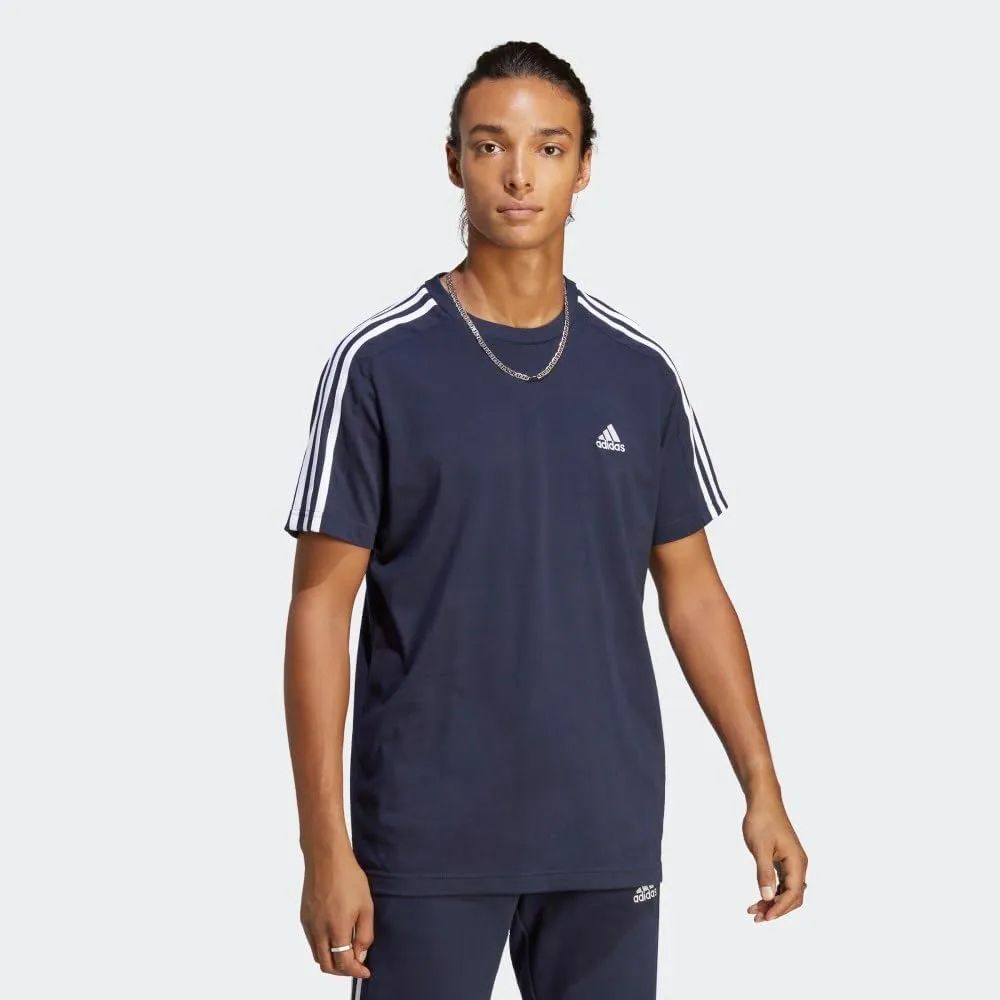 adidas Men's Essentials Single Jersey 3-Stripes T-Shirt