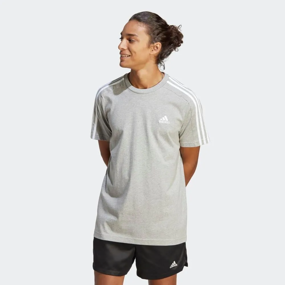 adidas Men's Essentials Single Jersey 3-Stripes T-Shirt