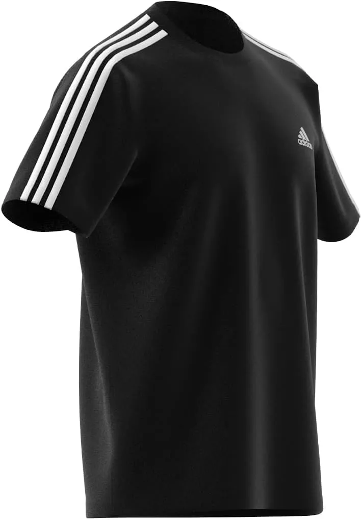 adidas Men's Essentials Single Jersey 3-Stripes T-Shirt