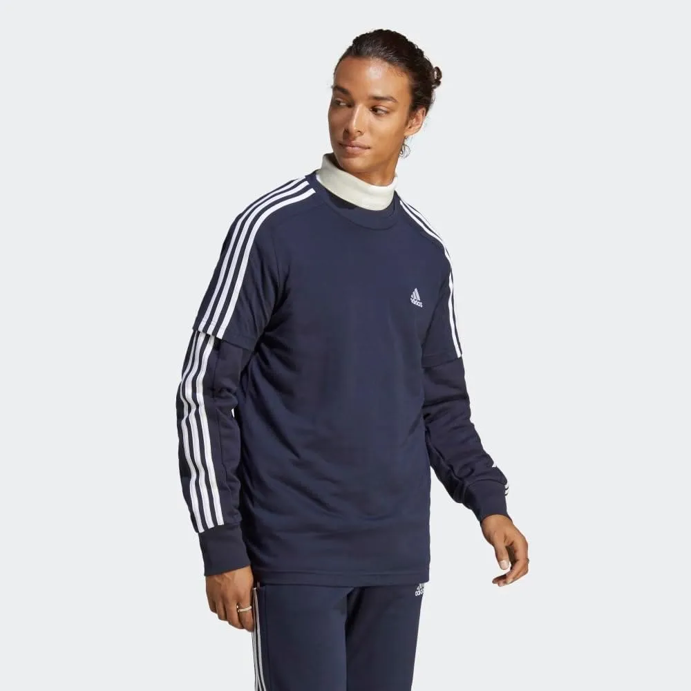 adidas Men's Essentials Single Jersey 3-Stripes T-Shirt