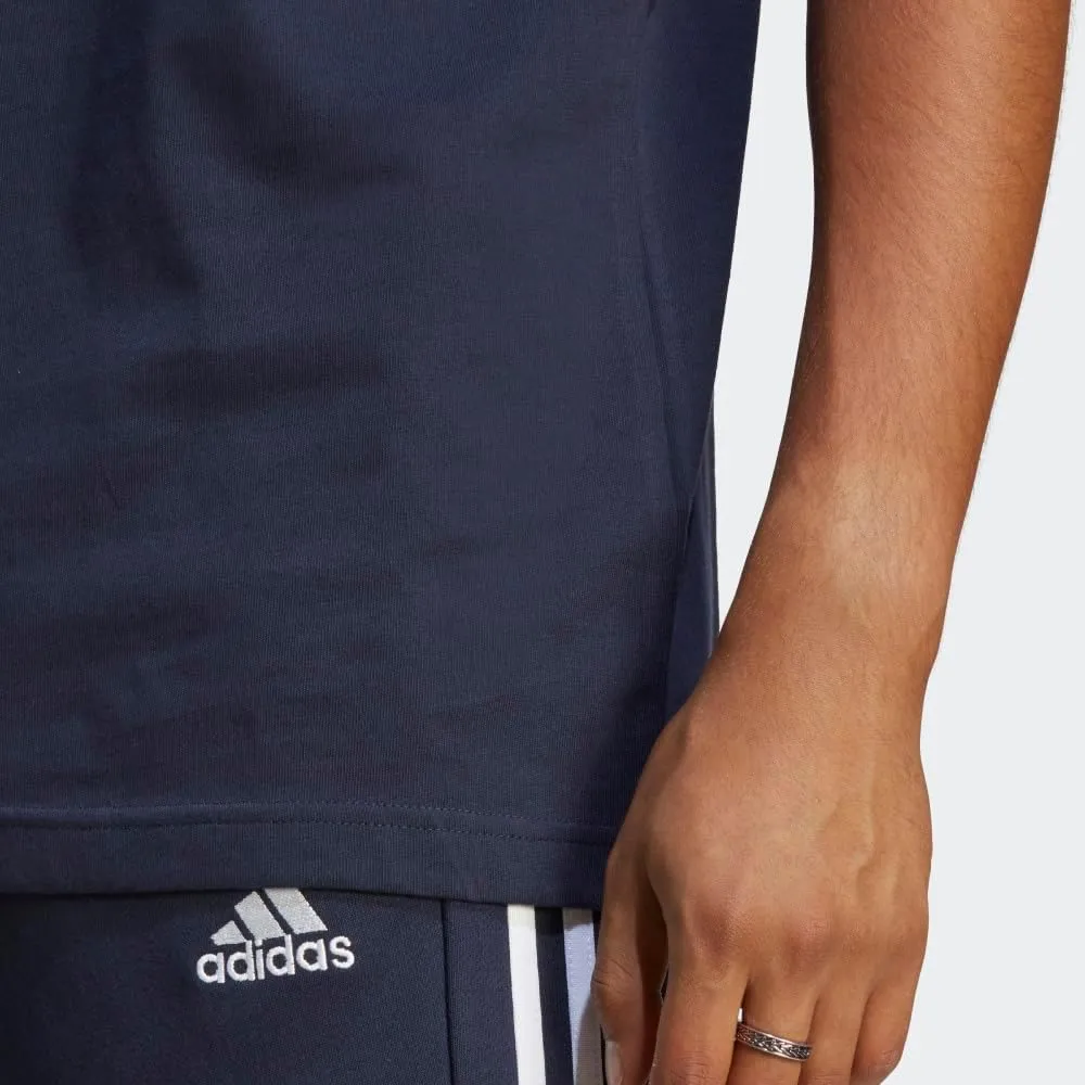 adidas Men's Essentials Single Jersey 3-Stripes T-Shirt