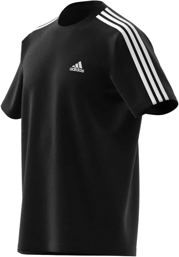 adidas Men's Essentials Single Jersey 3-Stripes T-Shirt