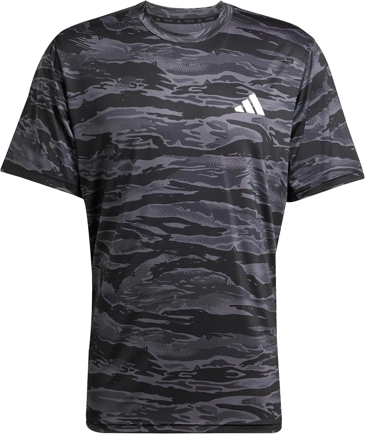 adidas Men's Train Essentials Camouflage All Over Printed T-Shirt