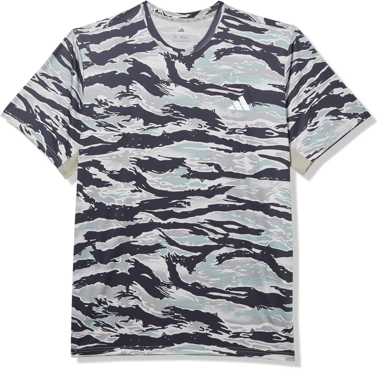 adidas Men's Train Essentials Camouflage All Over Printed T-Shirt