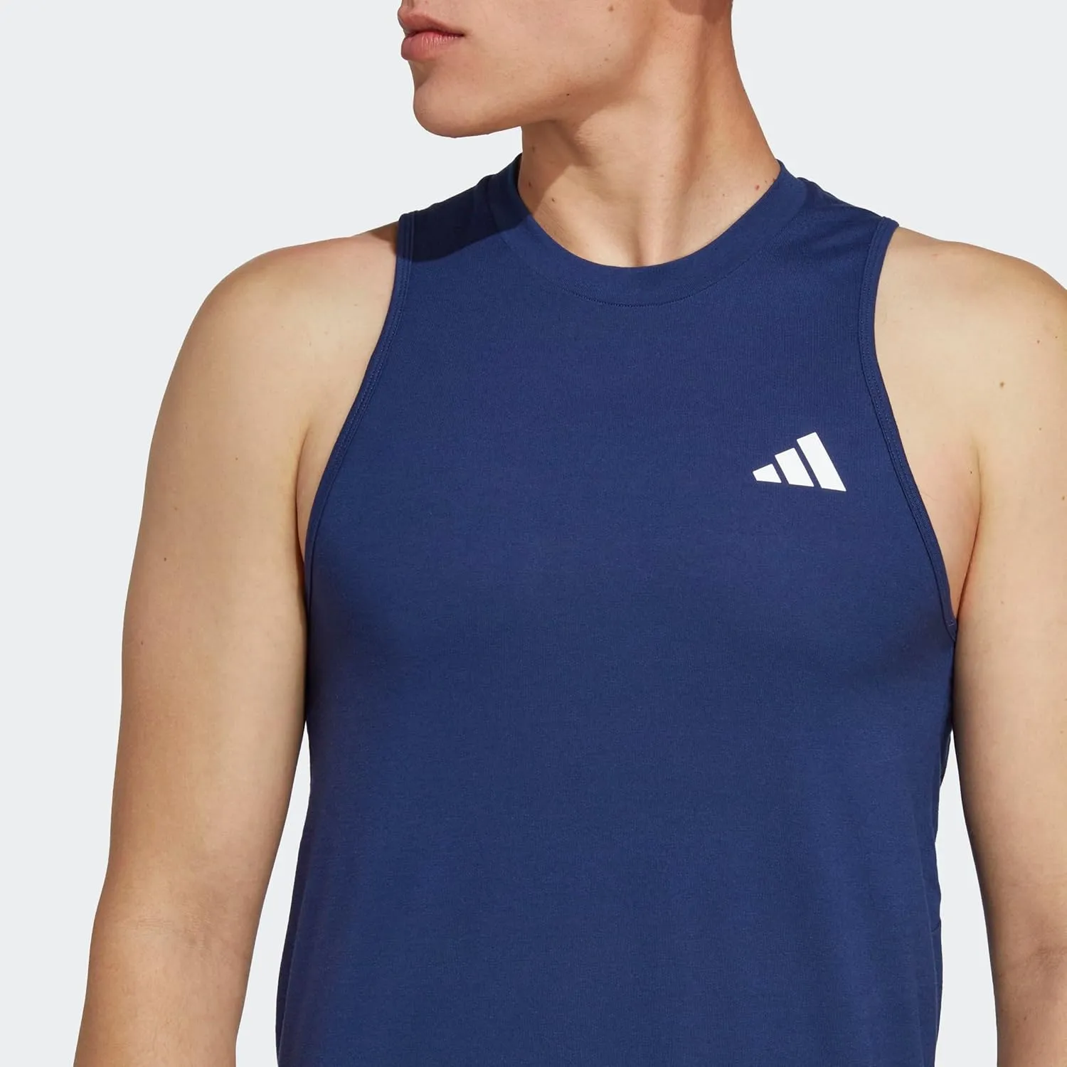 adidas Men's Training Essentials Feel Ready Logo Sleeveless T-Shirt