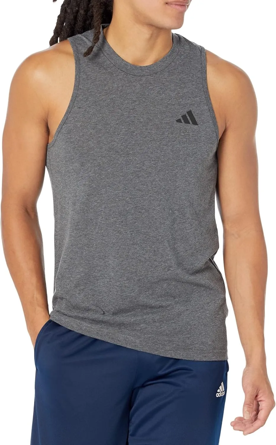 adidas Men's Training Essentials Feel Ready Logo Sleeveless T-Shirt