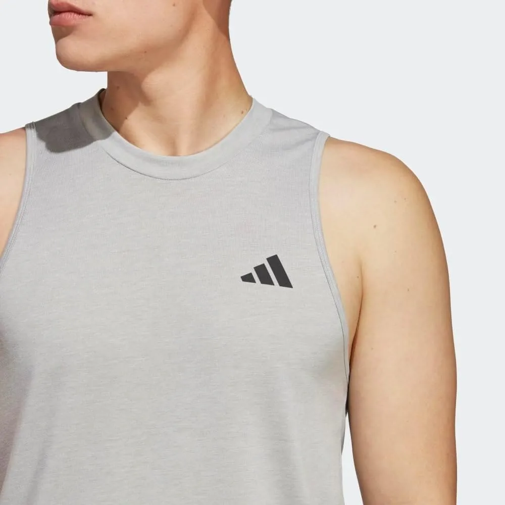 adidas Men's Training Essentials Feel Ready Logo Sleeveless T-Shirt