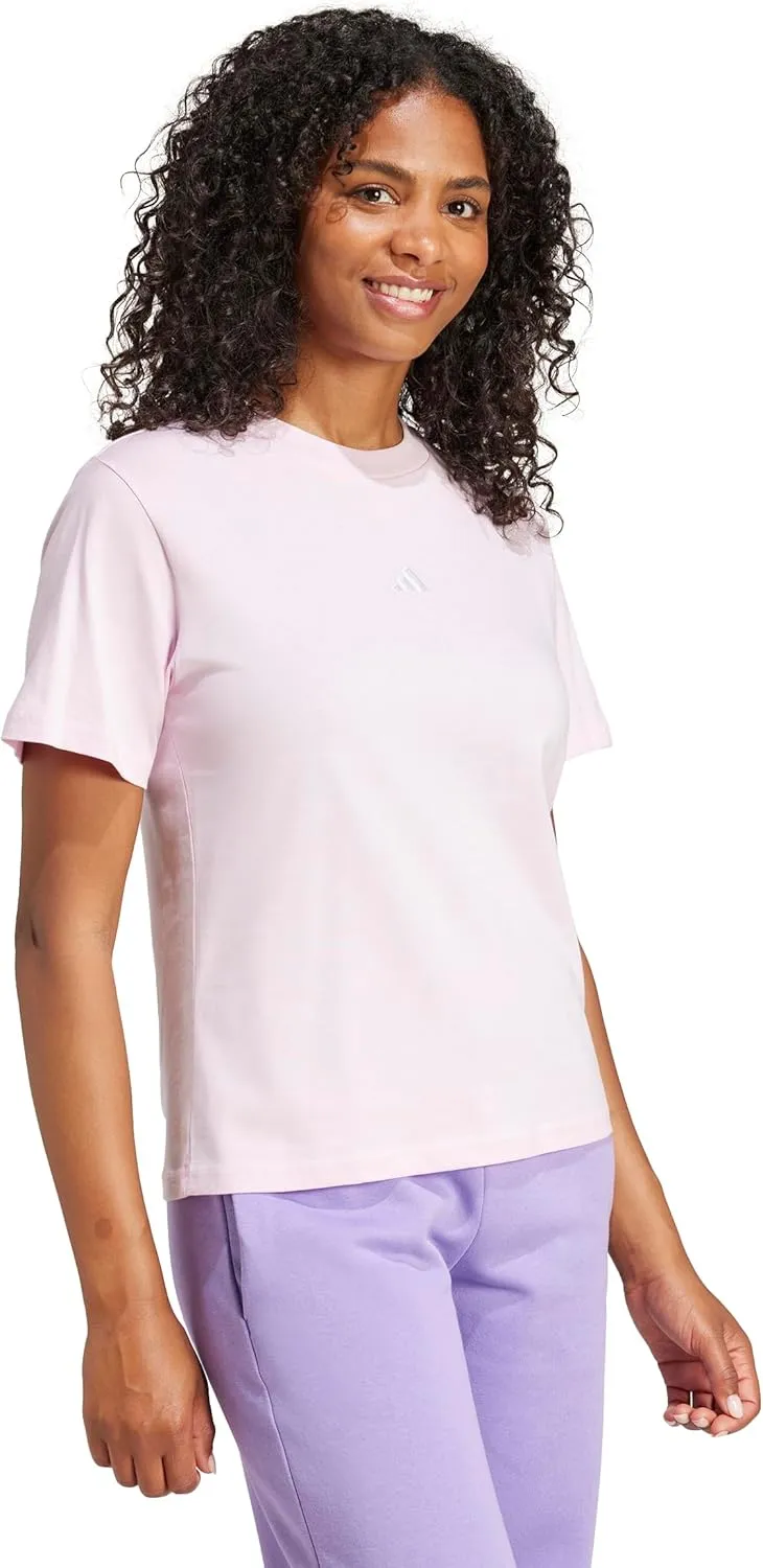 adidas Women's Essentials Small Logo Cotton T-Shirt