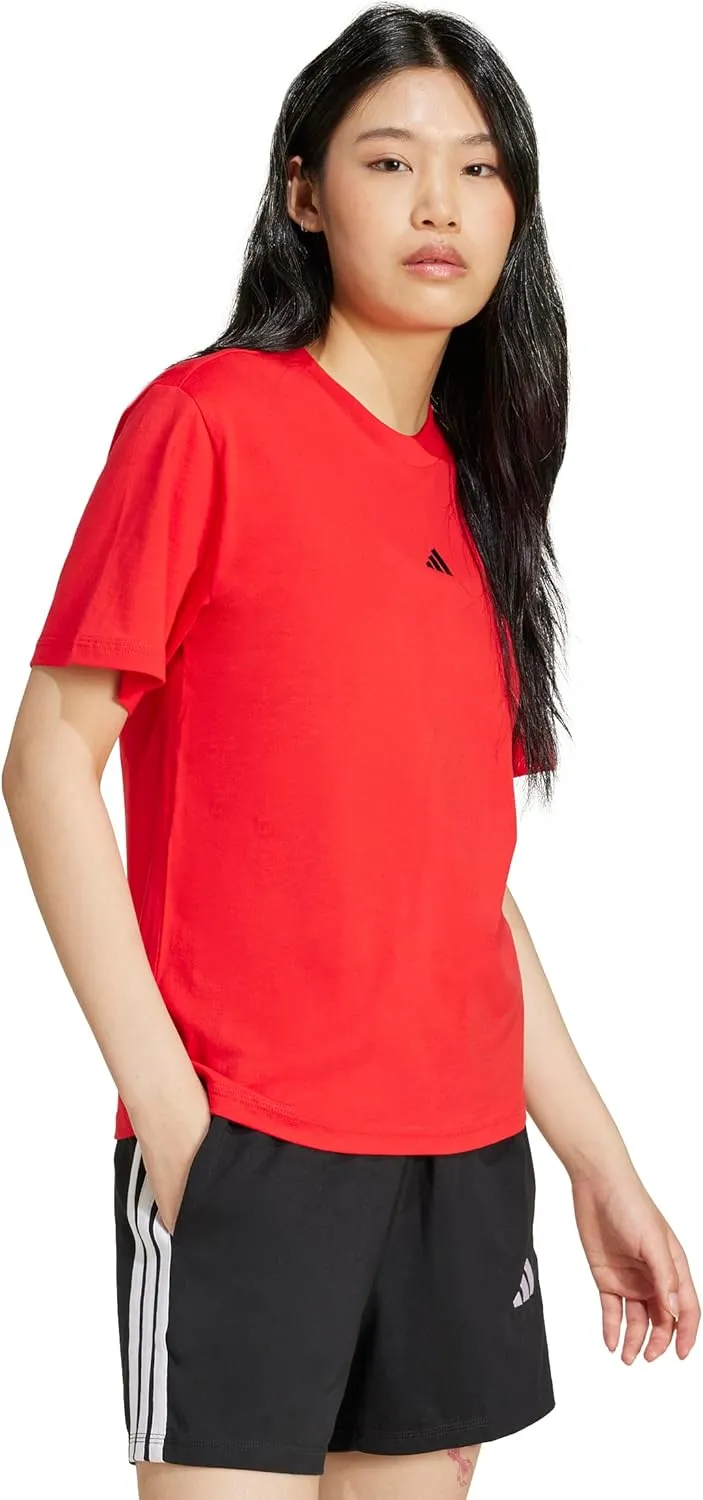 adidas Women's Essentials Small Logo Cotton T-Shirt