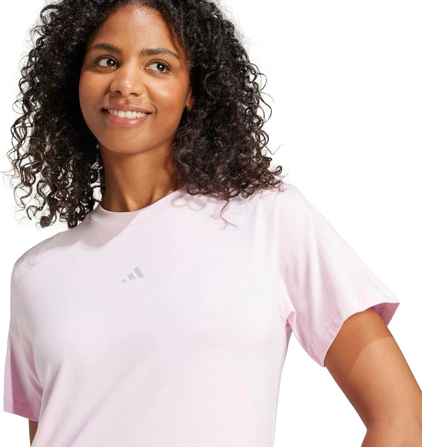 adidas Women's Essentials Small Logo Cotton T-Shirt