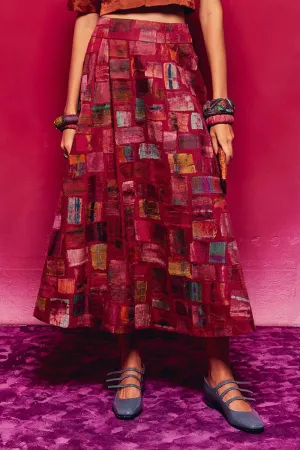 Althea Fuchsia Skirt