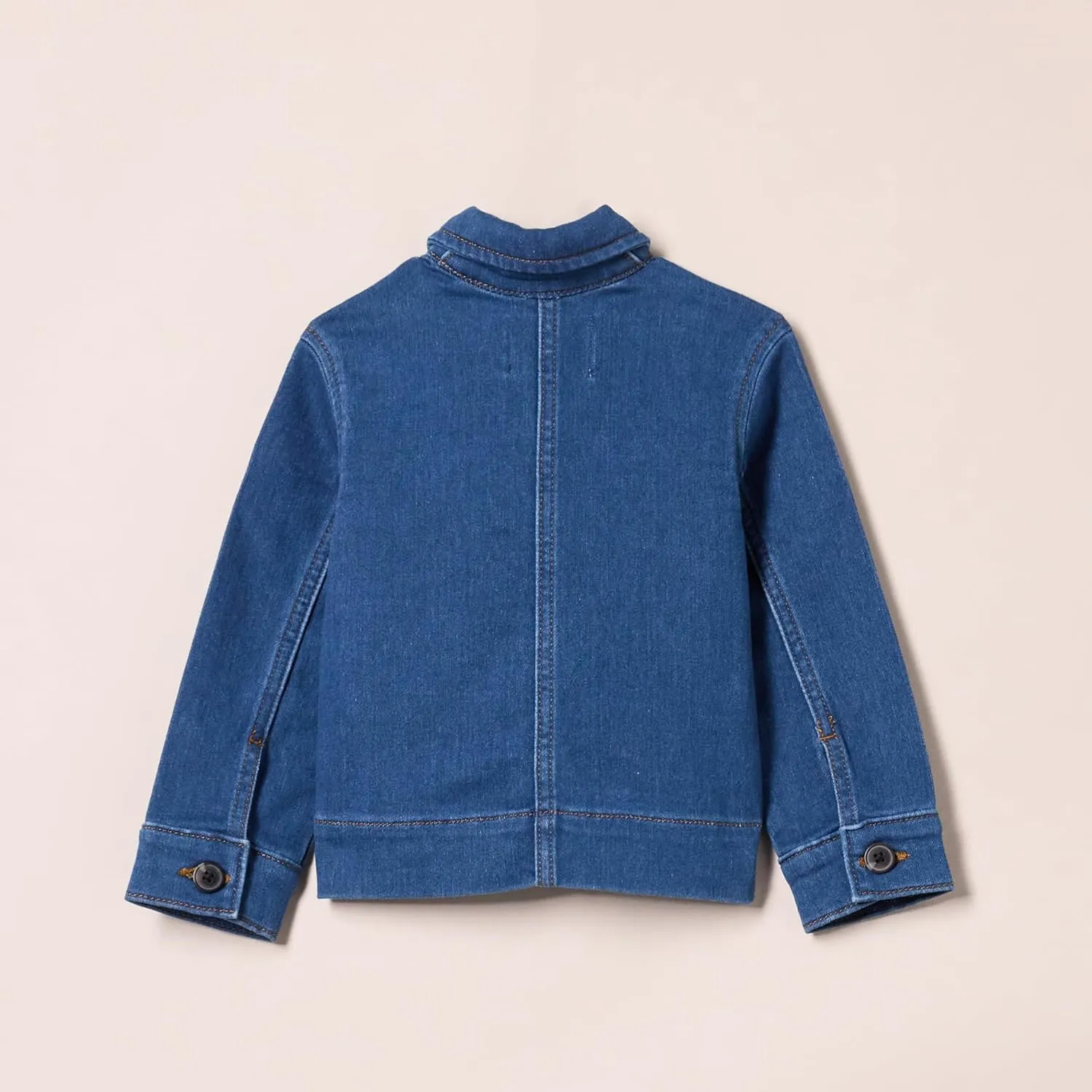 Amazon Essentials Unisex Kids and Toddlers' Relaxed Fit Denim Chore Jacket