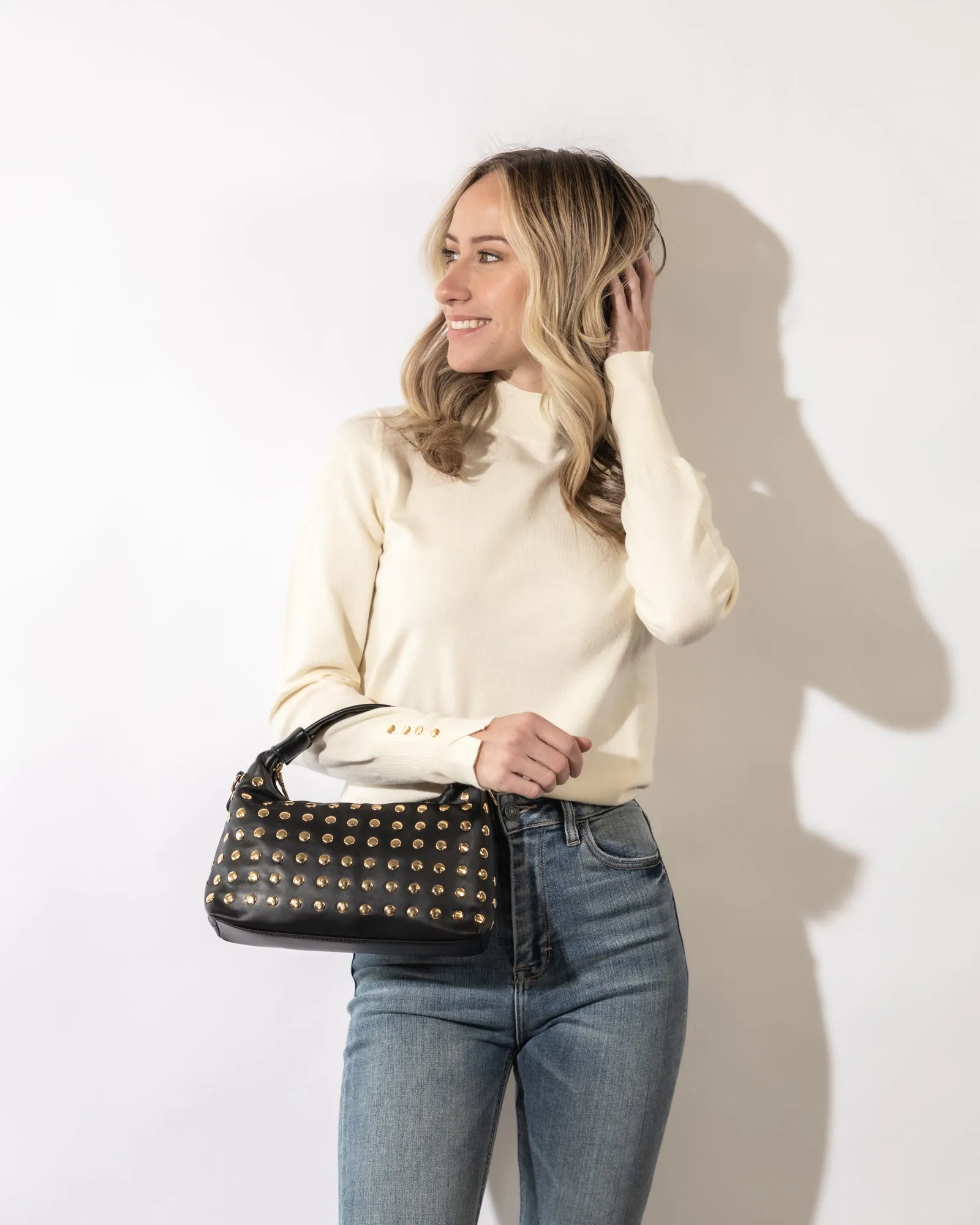 Aubrie Mock Neck Sweater
