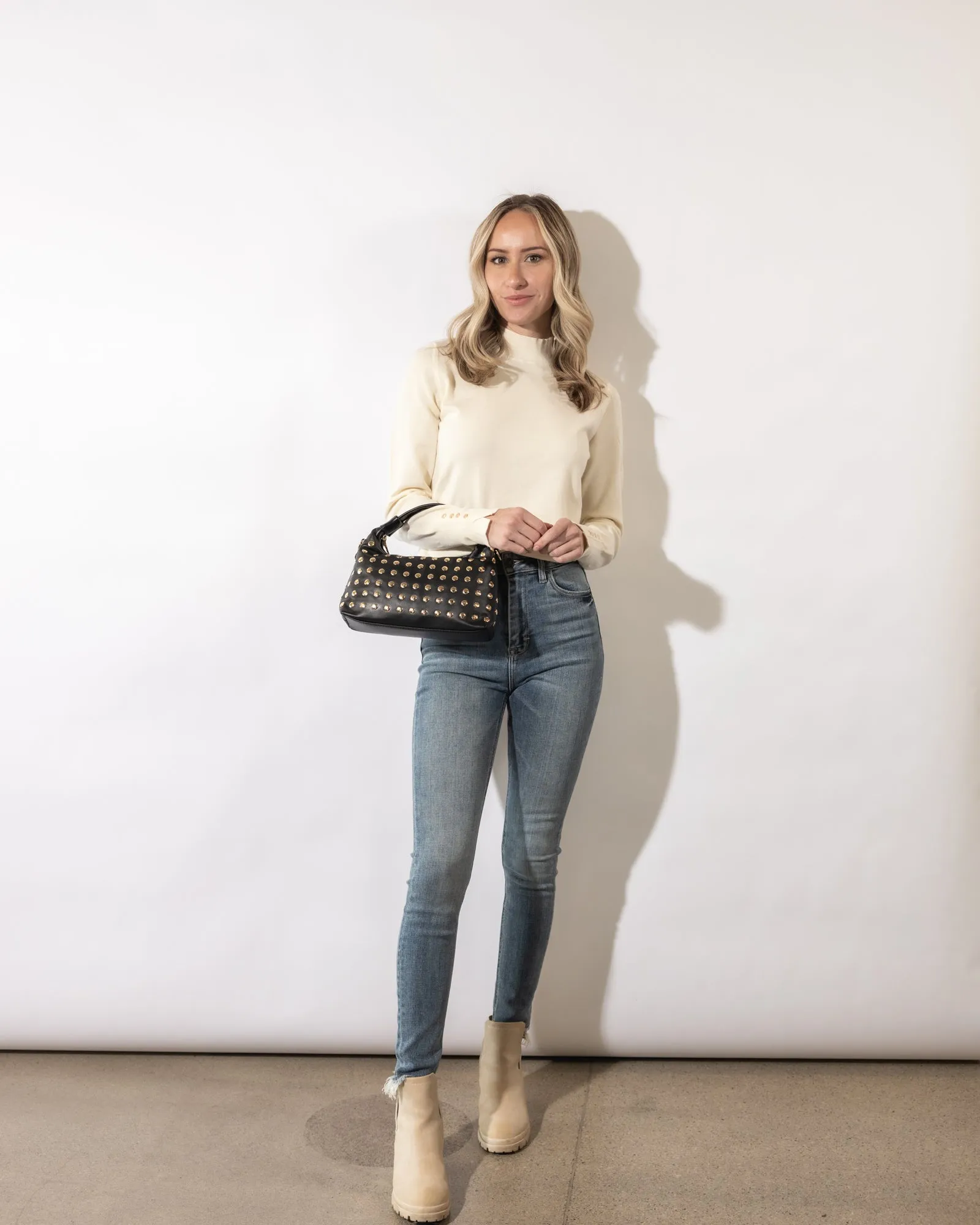 Aubrie Mock Neck Sweater