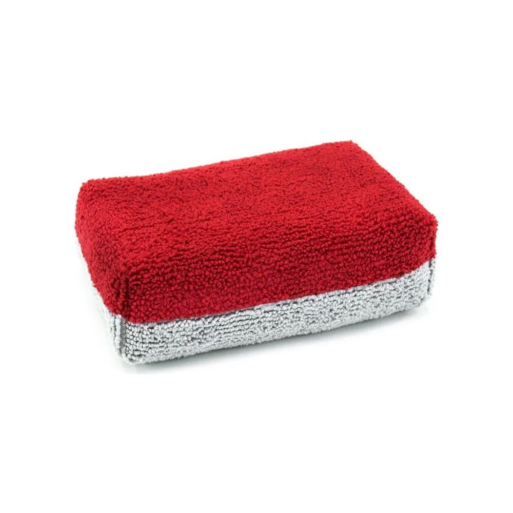 AUTOFIBER | Thick Saver Applicator Microfiber Coating Applicator Sponge with Plastic Barrier