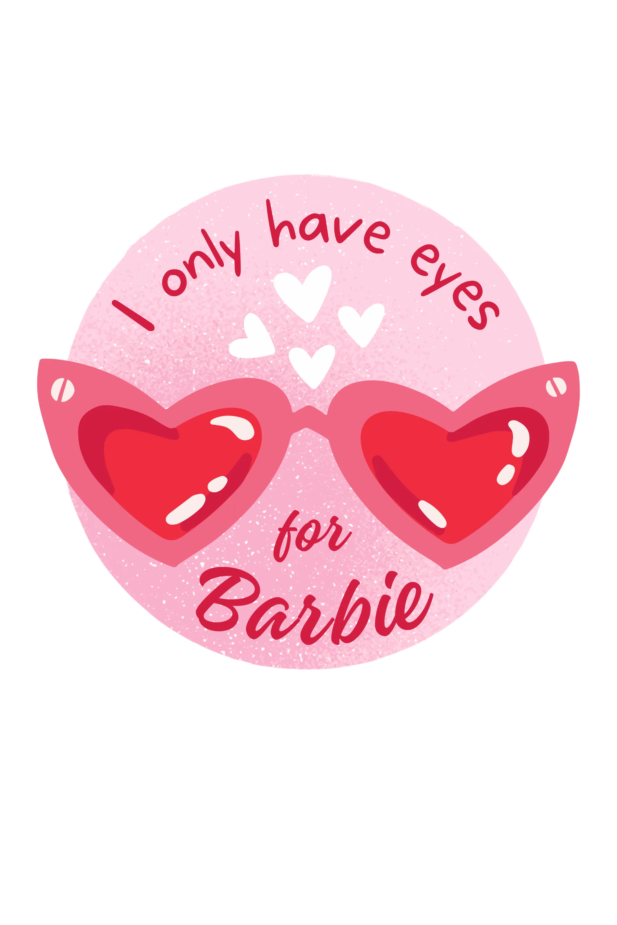 Barbie Gaze Printed T-shirt for girl