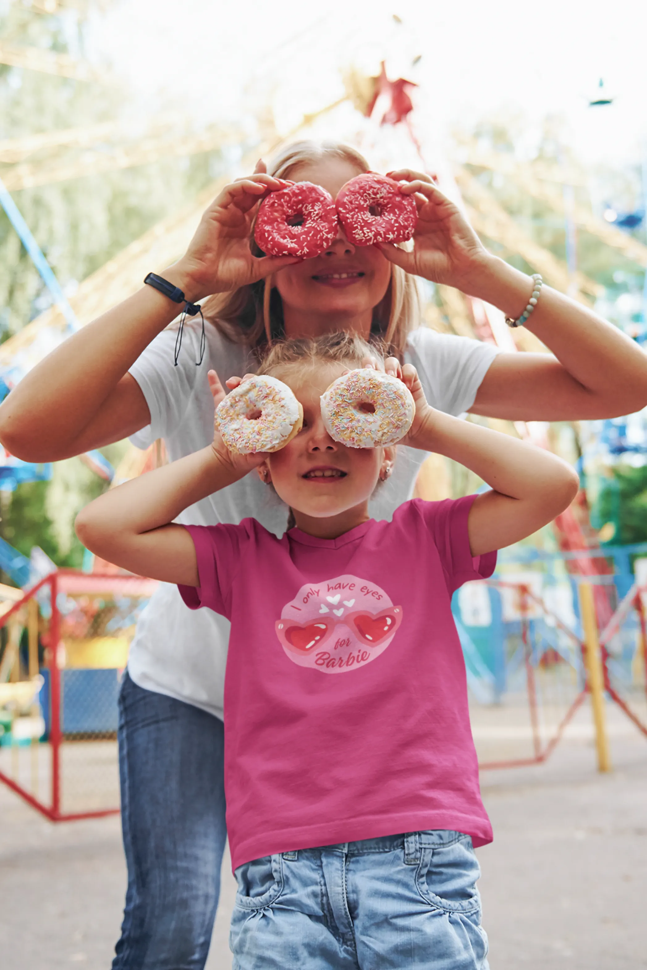 Barbie Gaze Printed T-shirt for girl