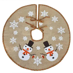 Beautiful Christmas Tree Skirt for Xmas Decor Festive Holiday Decoration