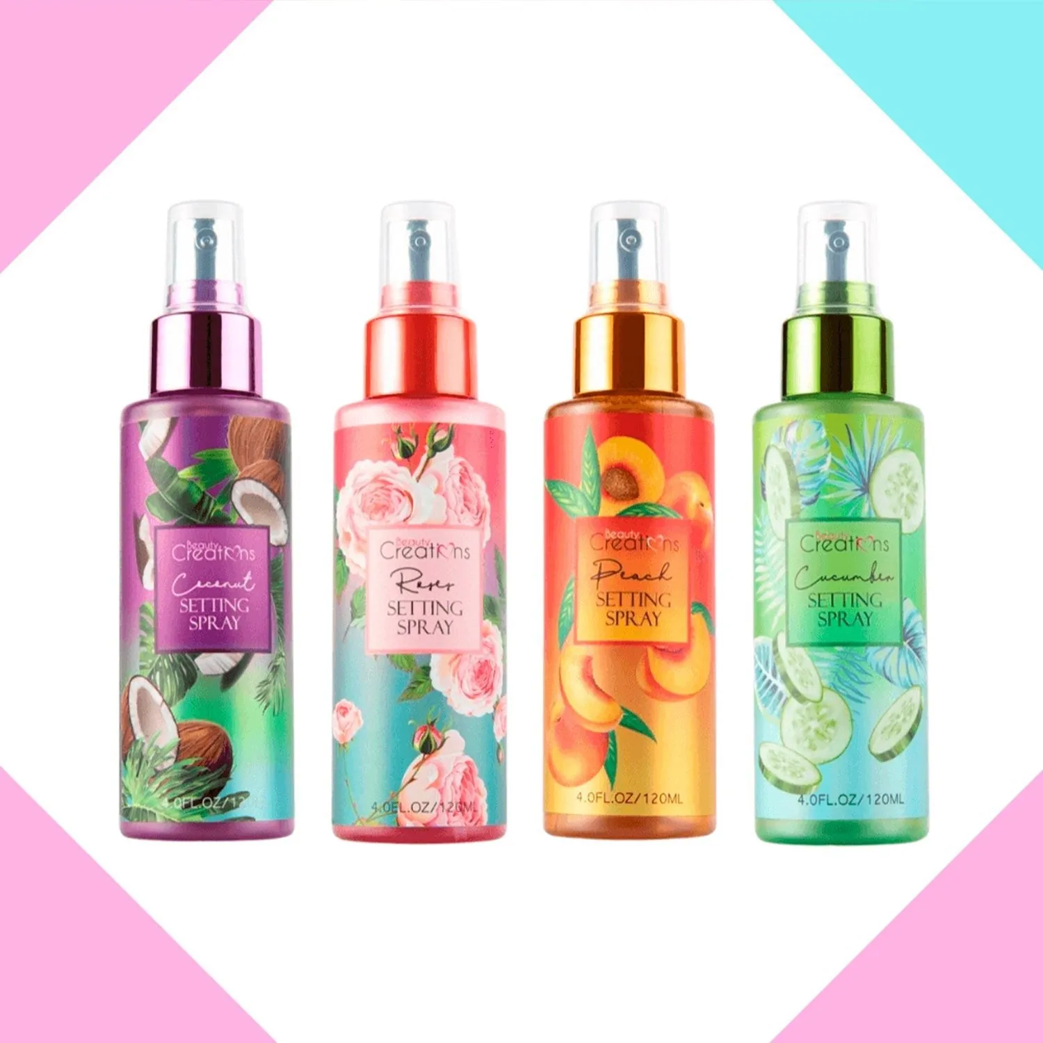 Beauty Creations Roses Setting Spray 4oz