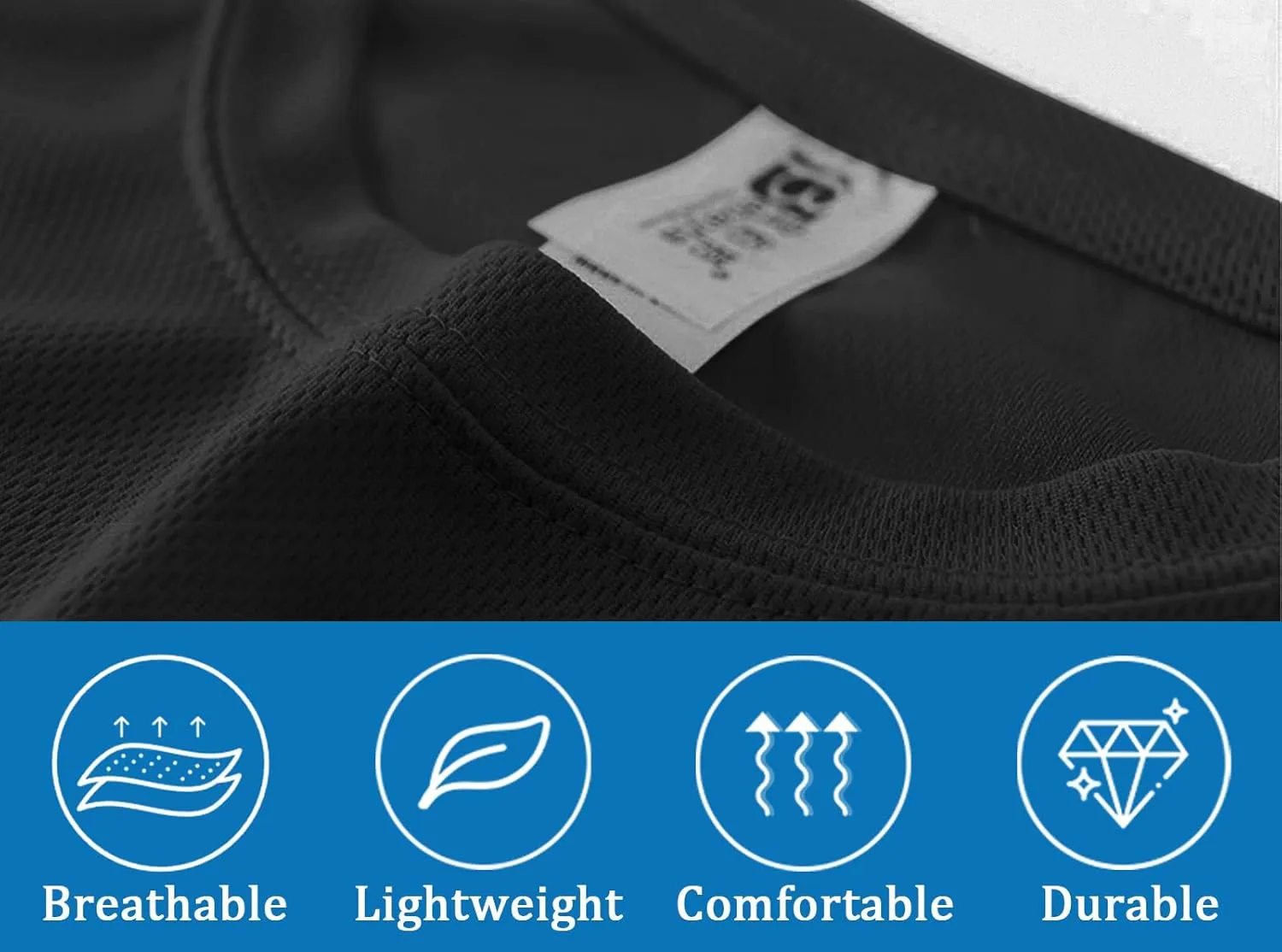 BeautyWill High Visibility Reflective Shirts for Men and Women Class 2 Safety Shirts with 6 Reflective Tapes