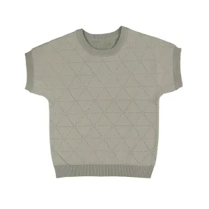 Belati Seafoam Diamond Pointelle Knit (bkn524)