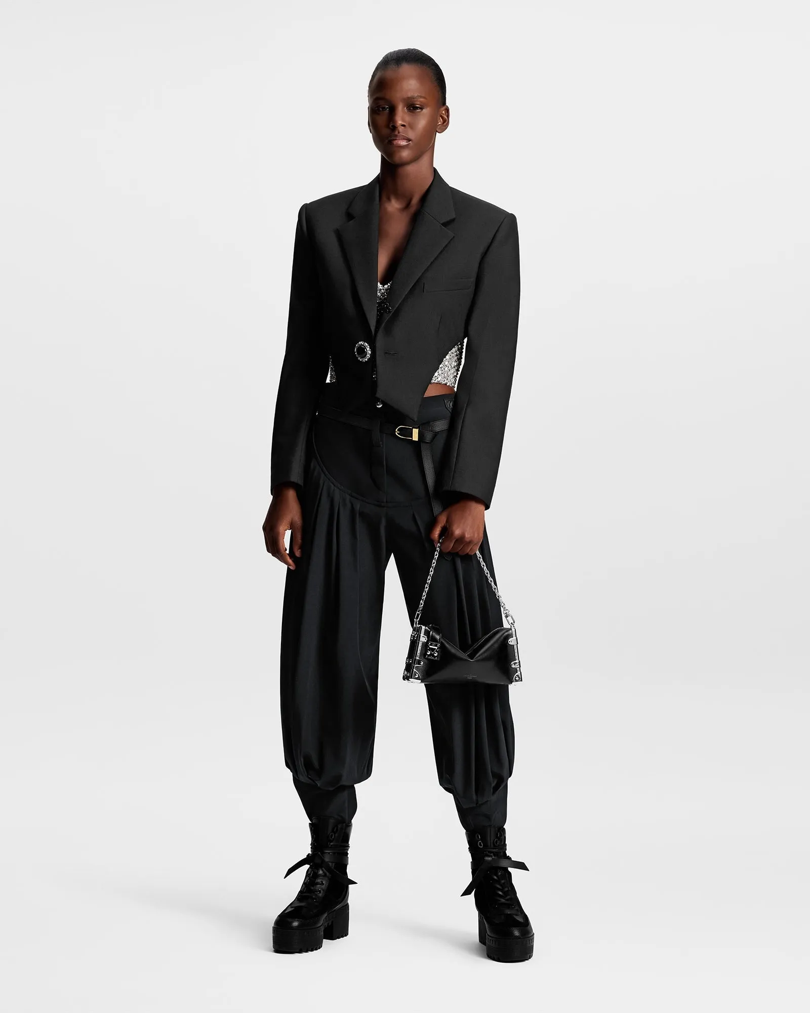 Belted Balloon Pants