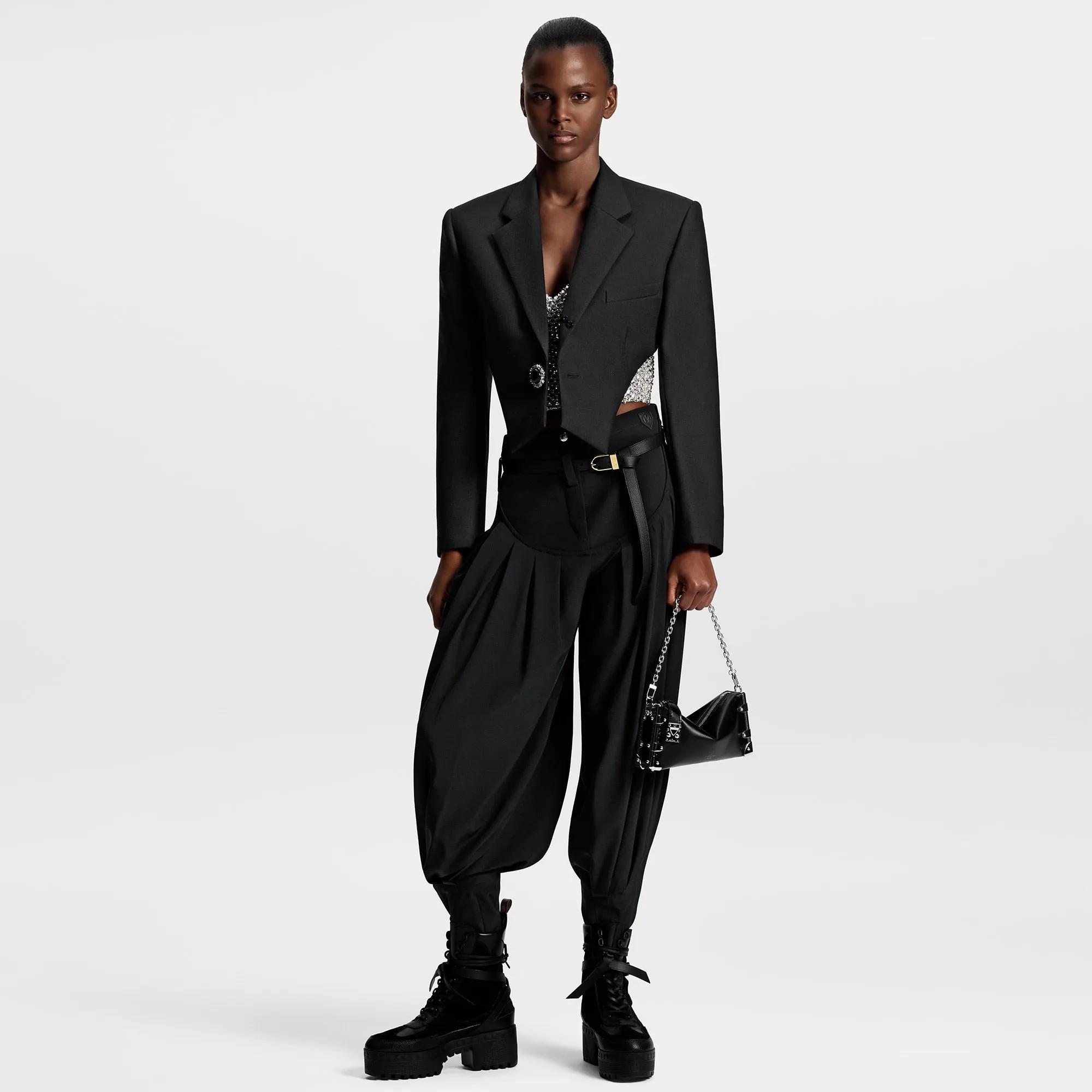 Belted Balloon Pants