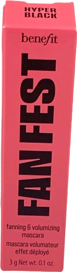 Benefit Fan Fest Fanning & Volumizing Mascara Hyper Black 3g