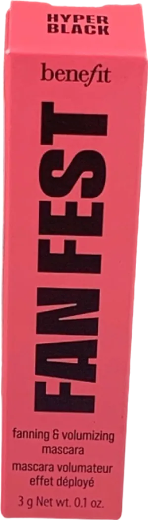 Benefit Fan Fest Fanning & Volumizing Mascara Hyper Black 3g