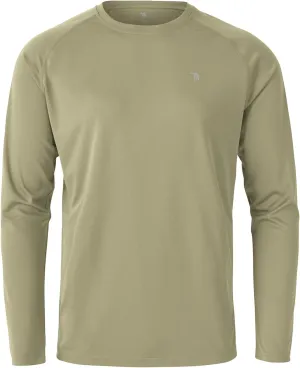 BGOWATU Men's Long Sleeve Sun Shirt Hiking Shirts UPF 50  Quick Dry Lightweight Athletic T-Shirts for Outdoor