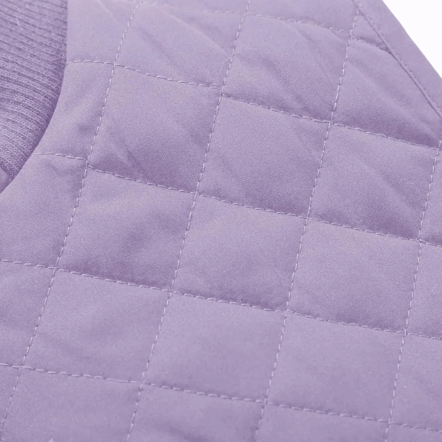 Bienzoe Women Quilted Casual Vest: Lightweight Packable Sleeveless Jacket