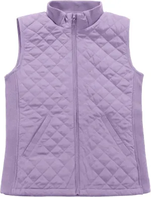 Bienzoe Women Quilted Casual Vest: Lightweight Packable Sleeveless Jacket