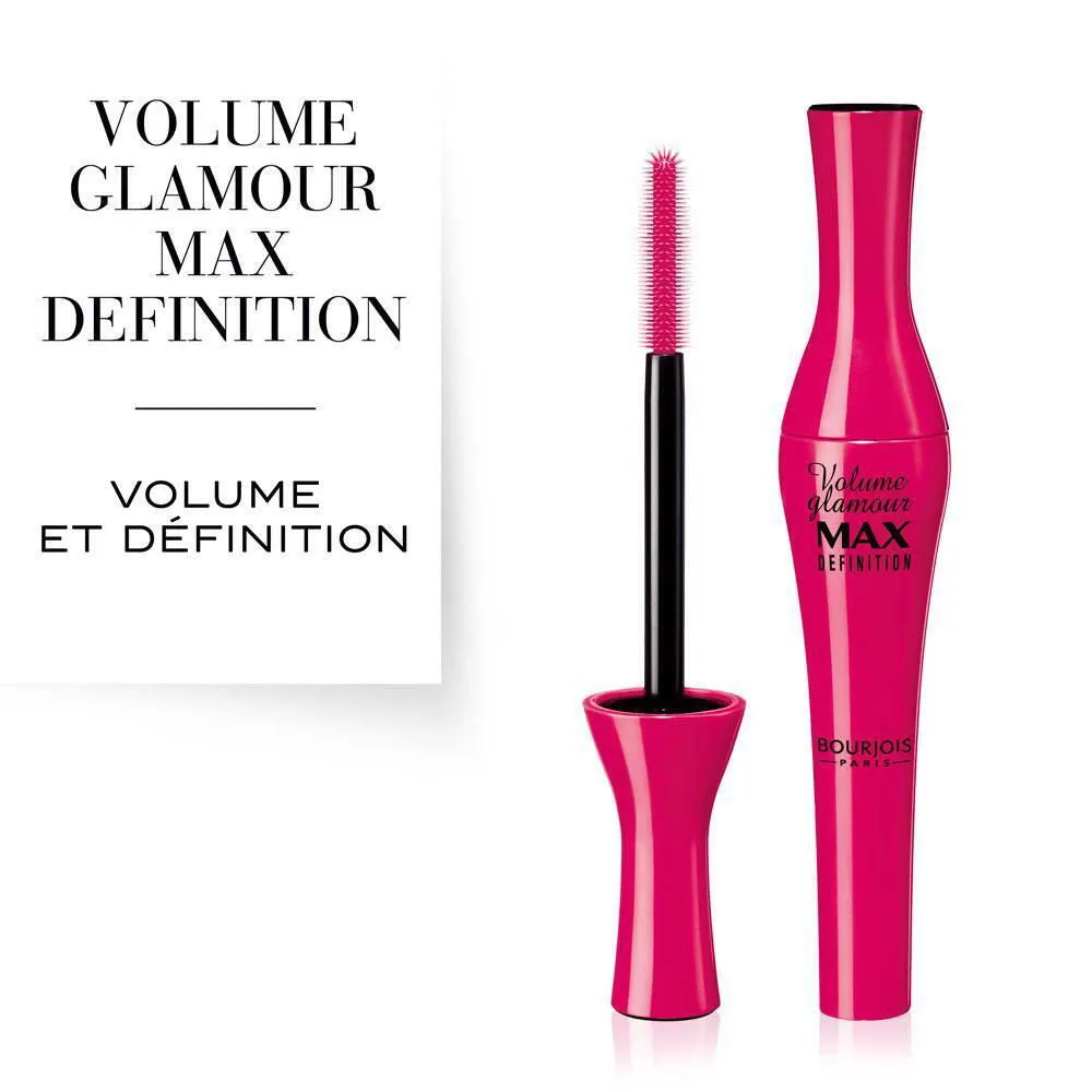 bourjois max definition volume glamour mascara 51 max black