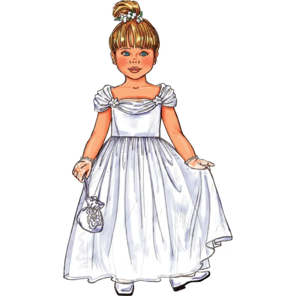 Butterick Pattern B3351 Children's / Girls' Bolero Jacket and Dirndl Dresses