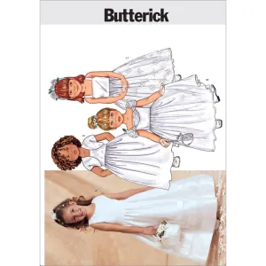 Butterick Pattern B3351 Children's / Girls' Bolero Jacket and Dirndl Dresses