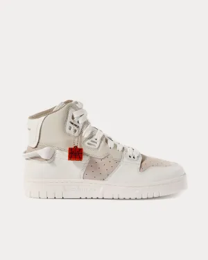Buxeda White High Top Sneakers