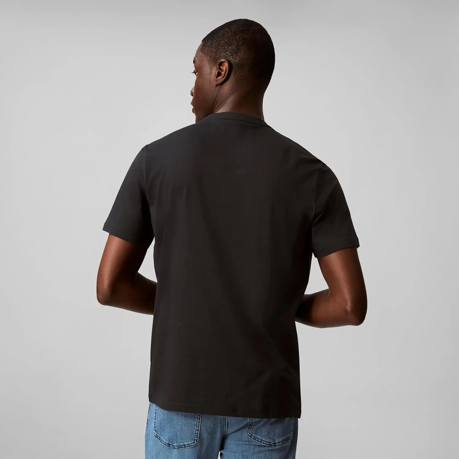 Calvin Klein Men's Relaxed Fit CK Logo Crewneck T-Shirt