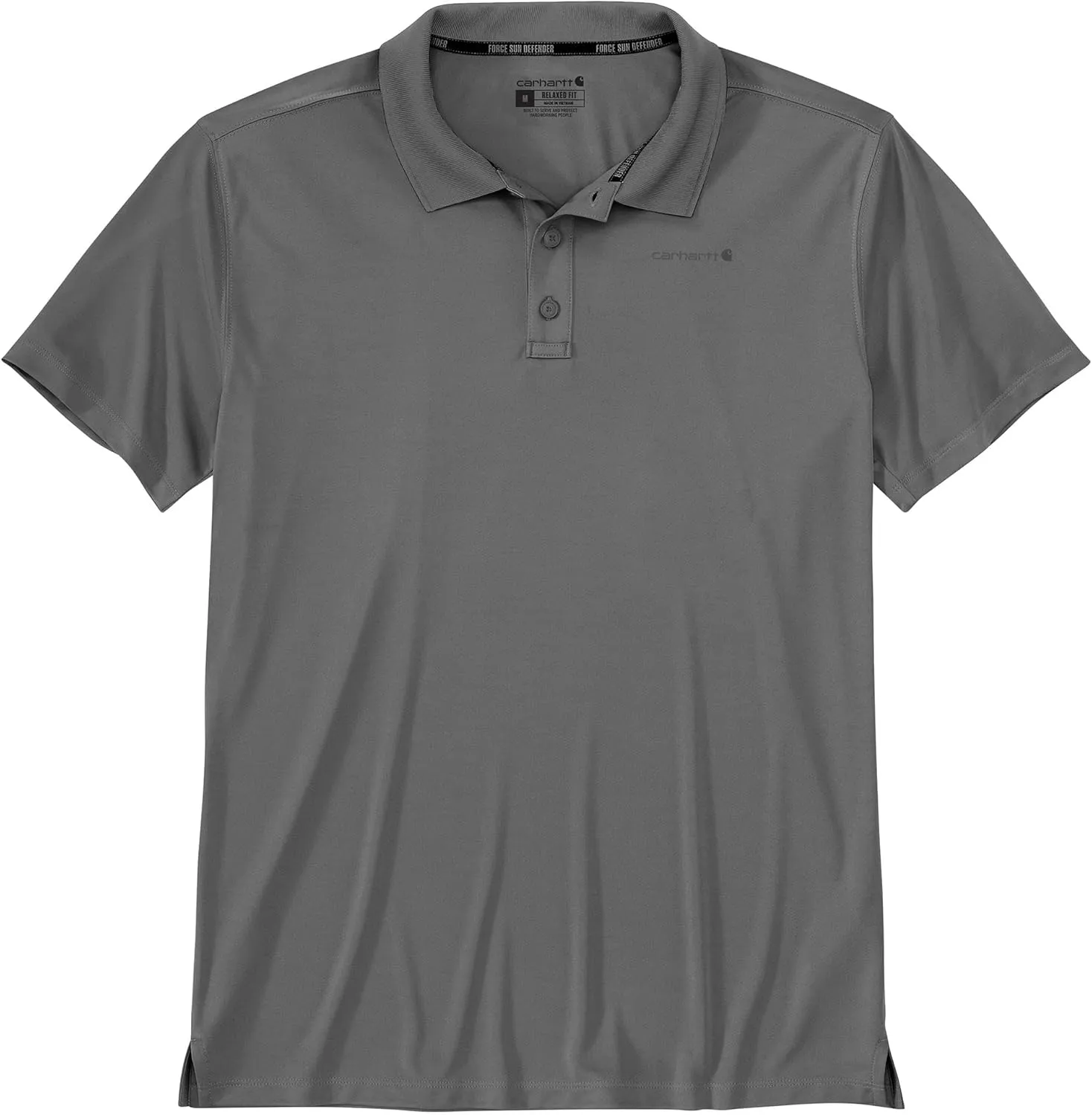 Carhartt Men's Force Sun Defender Relaxed Fit Lightweight Short-Sleeve Polo