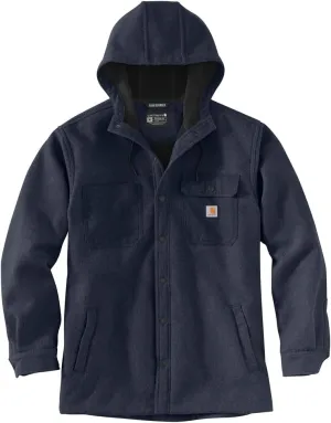 Carhartt Men's Rain Defender Relaxed Fit Heavyweight Hooded Shirt Jacket