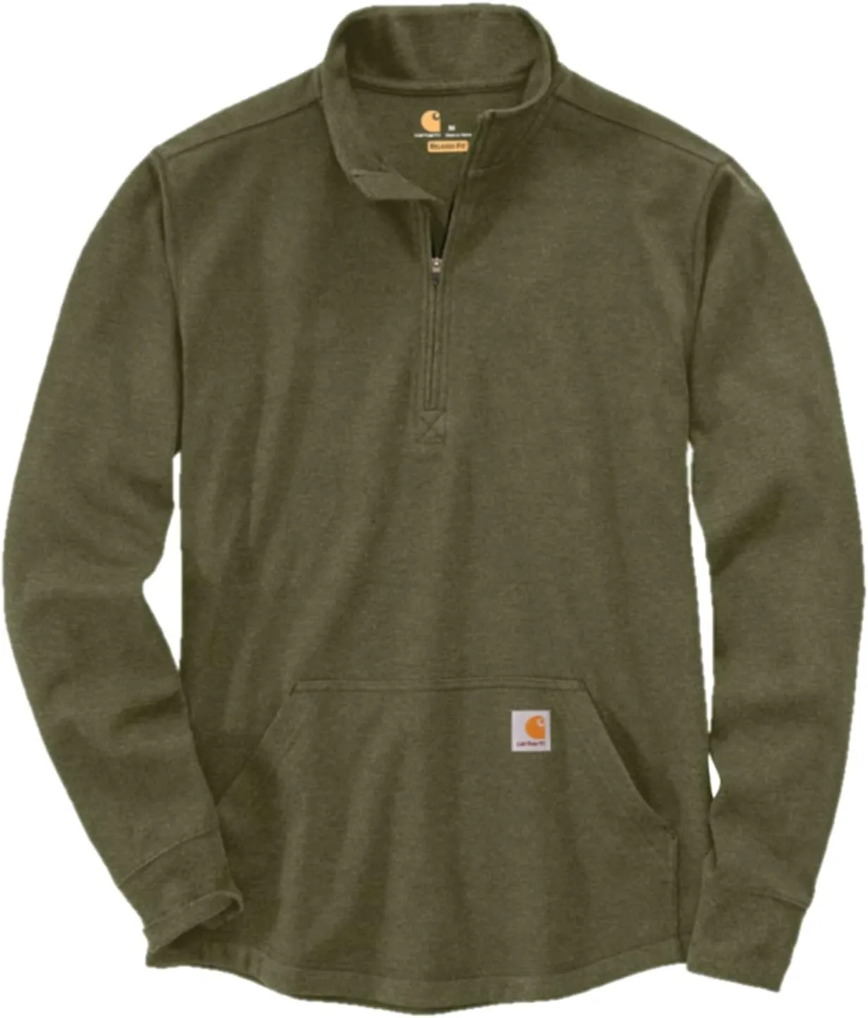 Carhartt Men's Relaxed Fit Heavyweight Long-Sleeve 1/2-zip Thermal Shirt